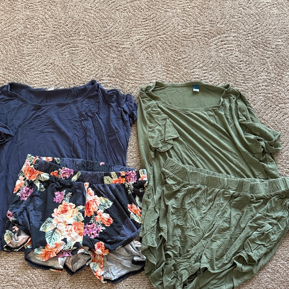 Old Navy Women's Intimates Set - Navy and Olive